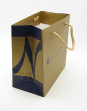 Custom Purple & Gold Euro Shopper