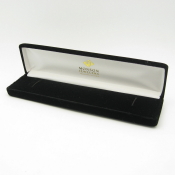 #2BQ Black Shadow Suede Bracelet Box